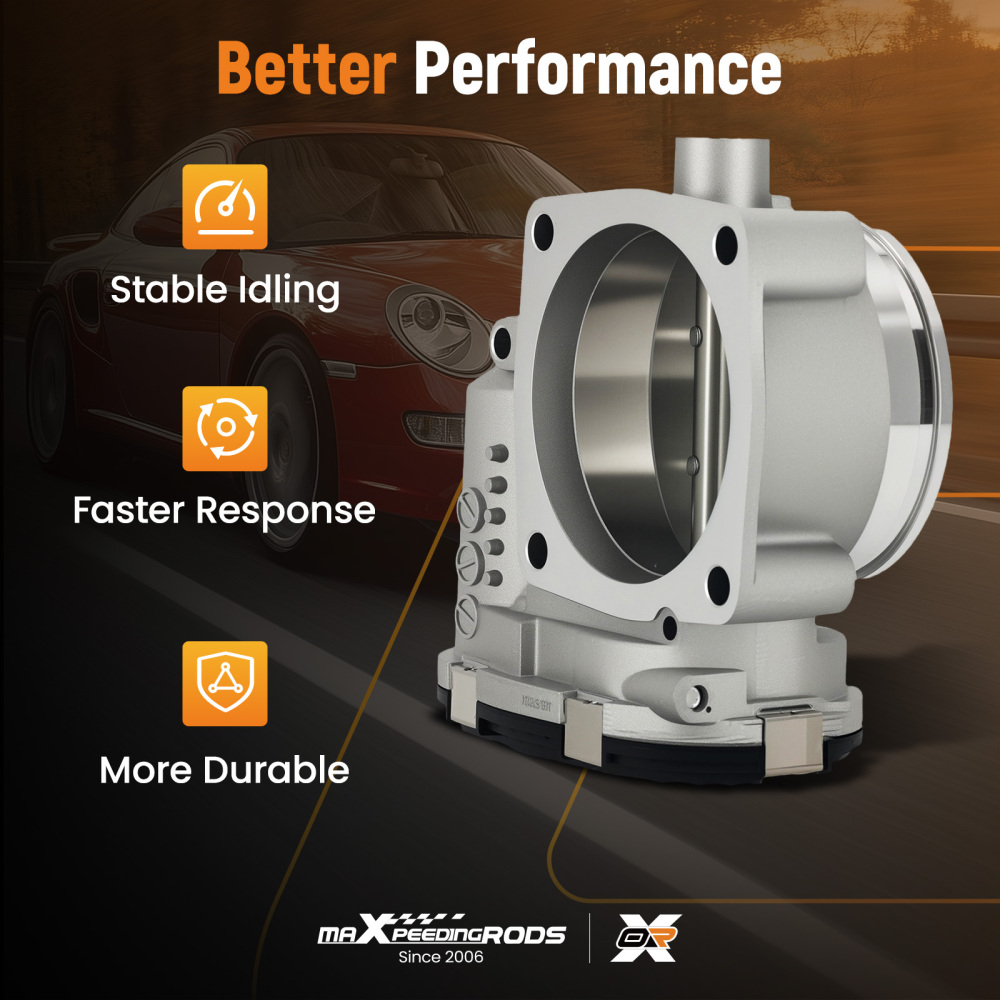 Corps Papillon compatible pour Porsche 911 Boxster Cayenne Cayman Macan Panamera 99760511501