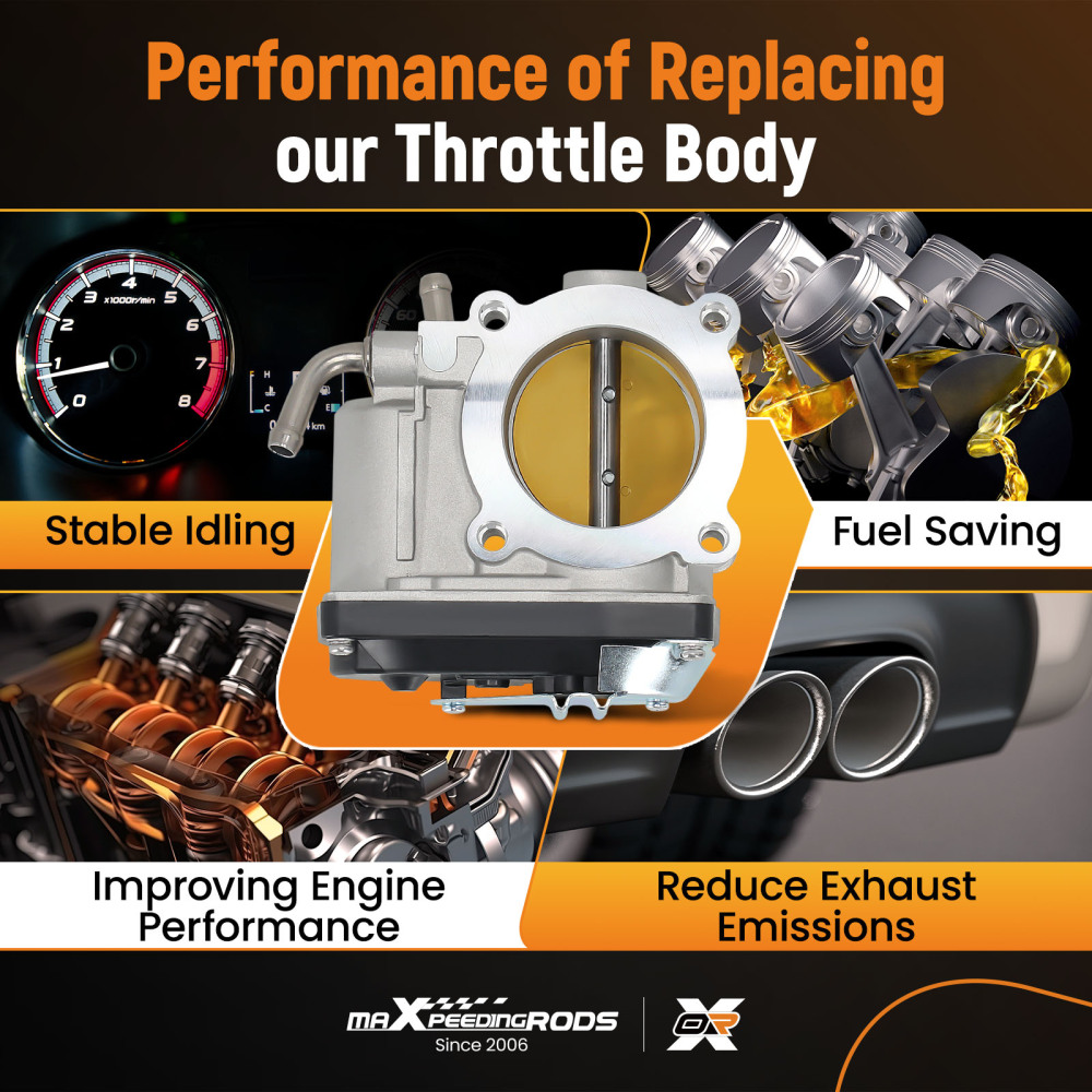 Throttle Body compatible for Mitsubishi Lancer L4 2.0L 2008-2012 Outlander 2.4L 1450A101