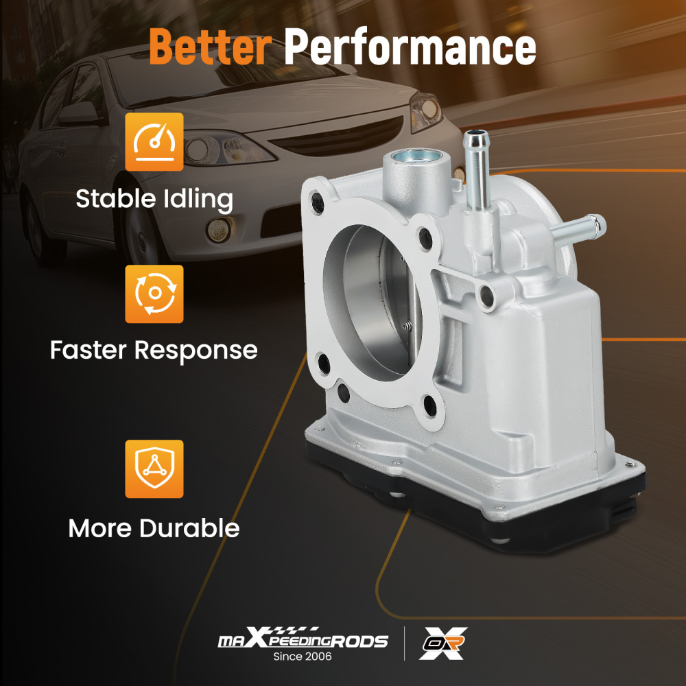 Throttle Body compatible for Toyota Corolla Pontiac Vibe Matrix 1.8L 2009-2010 22030-0T040
