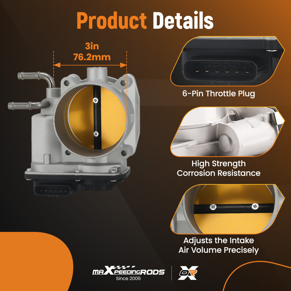 Throttle Body compatible for Infiniti QX56 5.6L 2011-2013 compatible for Nissan Armada Nv2500 Titan 5.6L