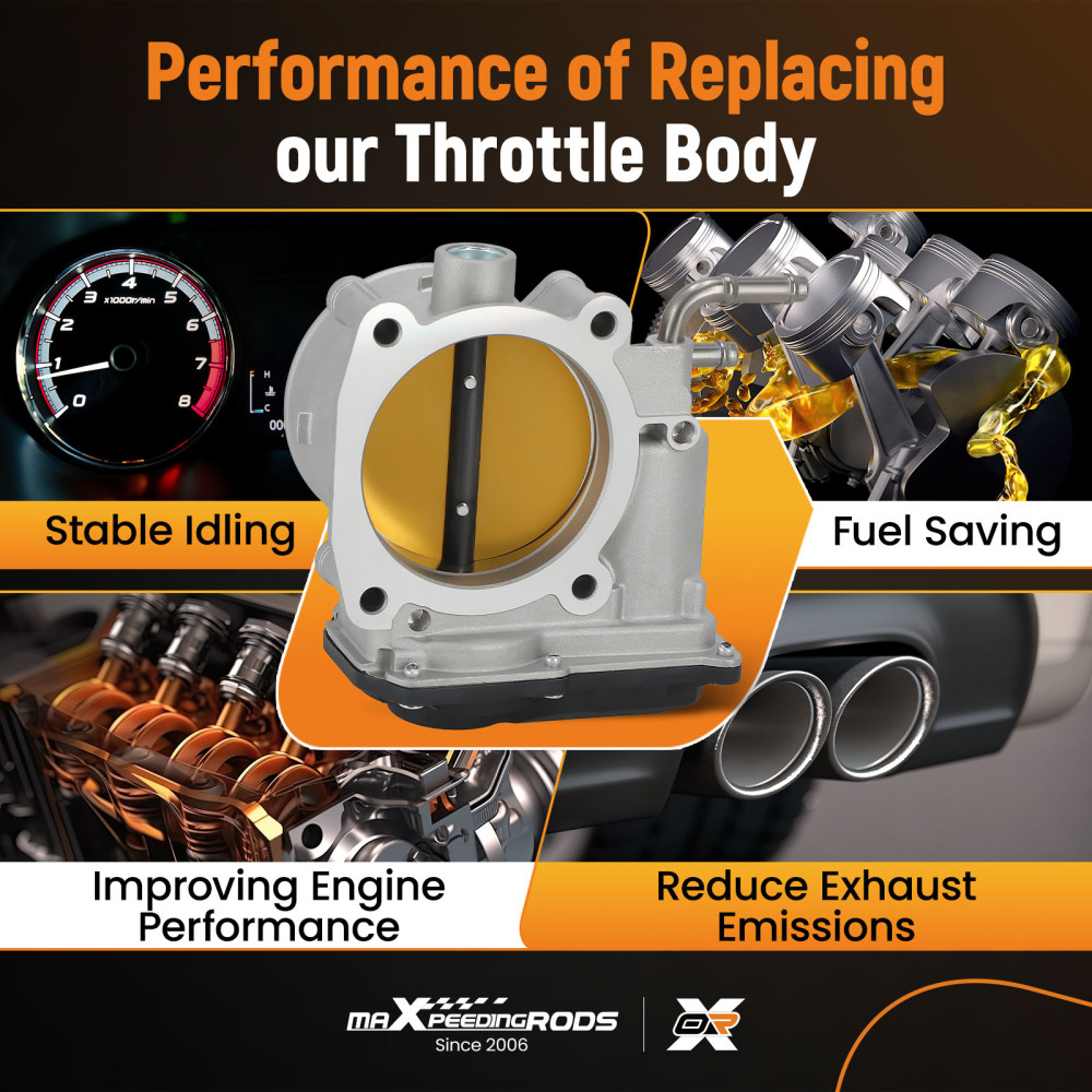 Throttle Body compatible for Infiniti QX56 5.6L 2011-2013 compatible for Nissan Armada Nv2500 Titan 5.6L