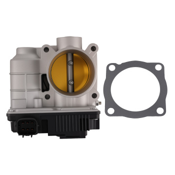 Throttle Body Assembly compatible for Nissan Sentra 1.8L  2003-2006 S20052 Silver Aluminum