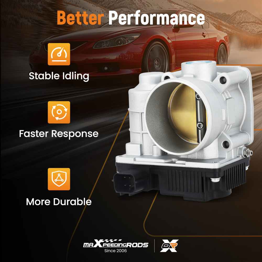 Throttle Body compatible for Nissan Altima Sentra 2.5L 2002-2006 compatible for Nissan X-Trail 2002-2008