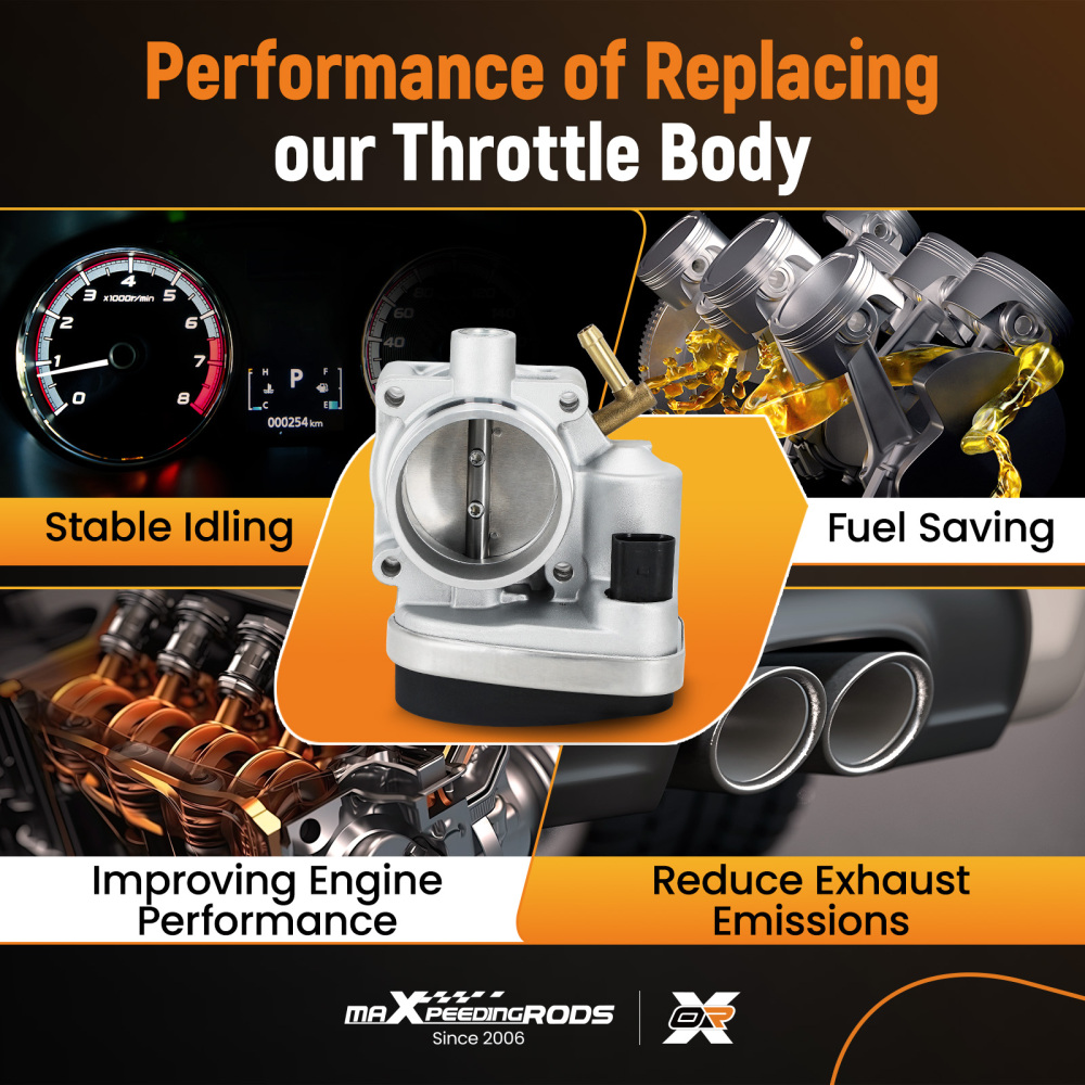 Fuel Injection Throttle Body compatible for Mini Cooper 1.6L 2002-2008 S20078 13541503358