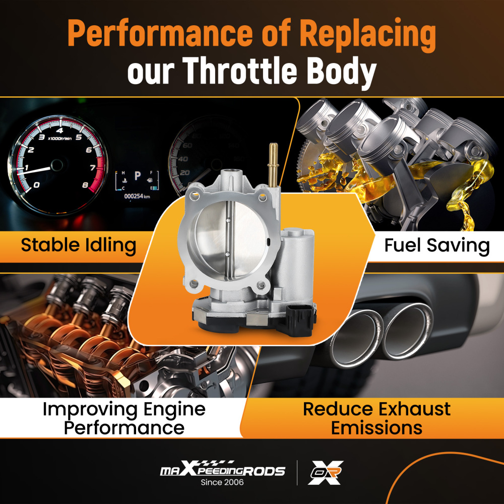 Throttle Body compatible for Chevrolet Colarado compatible for GMC Canyon 3.7L 2008-2012 compatible for Hummer 12694877