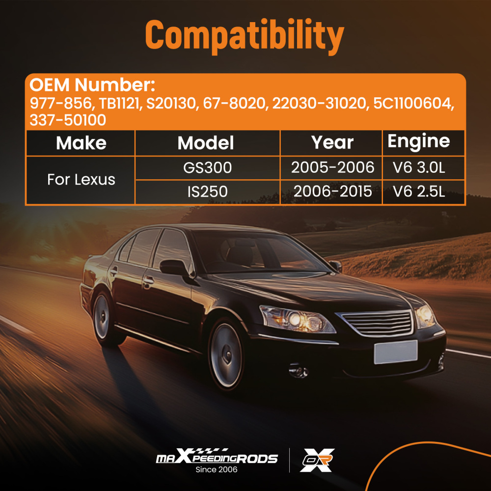 Throttle Body compatible for Lexus IS250 V6 2.5L 2006-2015 GS300 3.0L 2005-2006 22030-31020