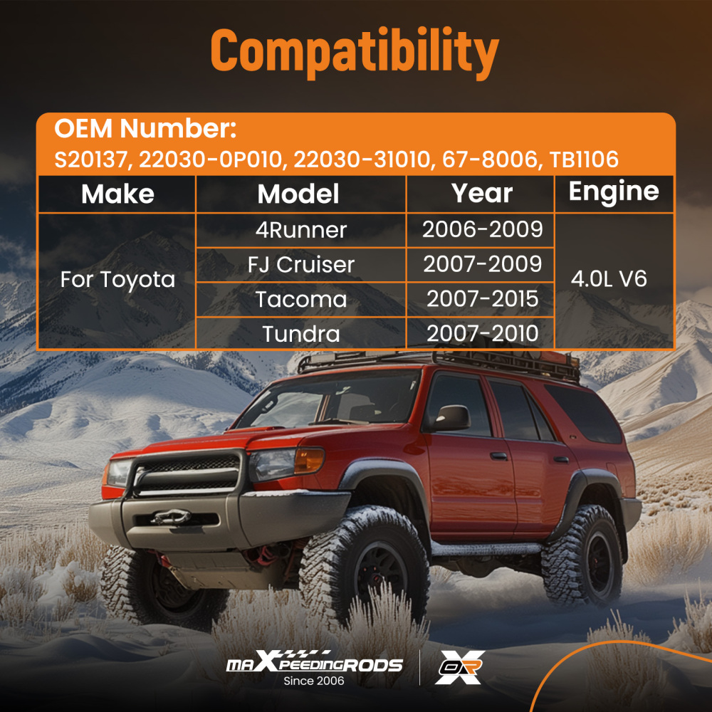 Throttle Body compatible for Toyota Tacoma Tundra 4Runner FJ Cruiser 4.0L 06-15 22030-31010