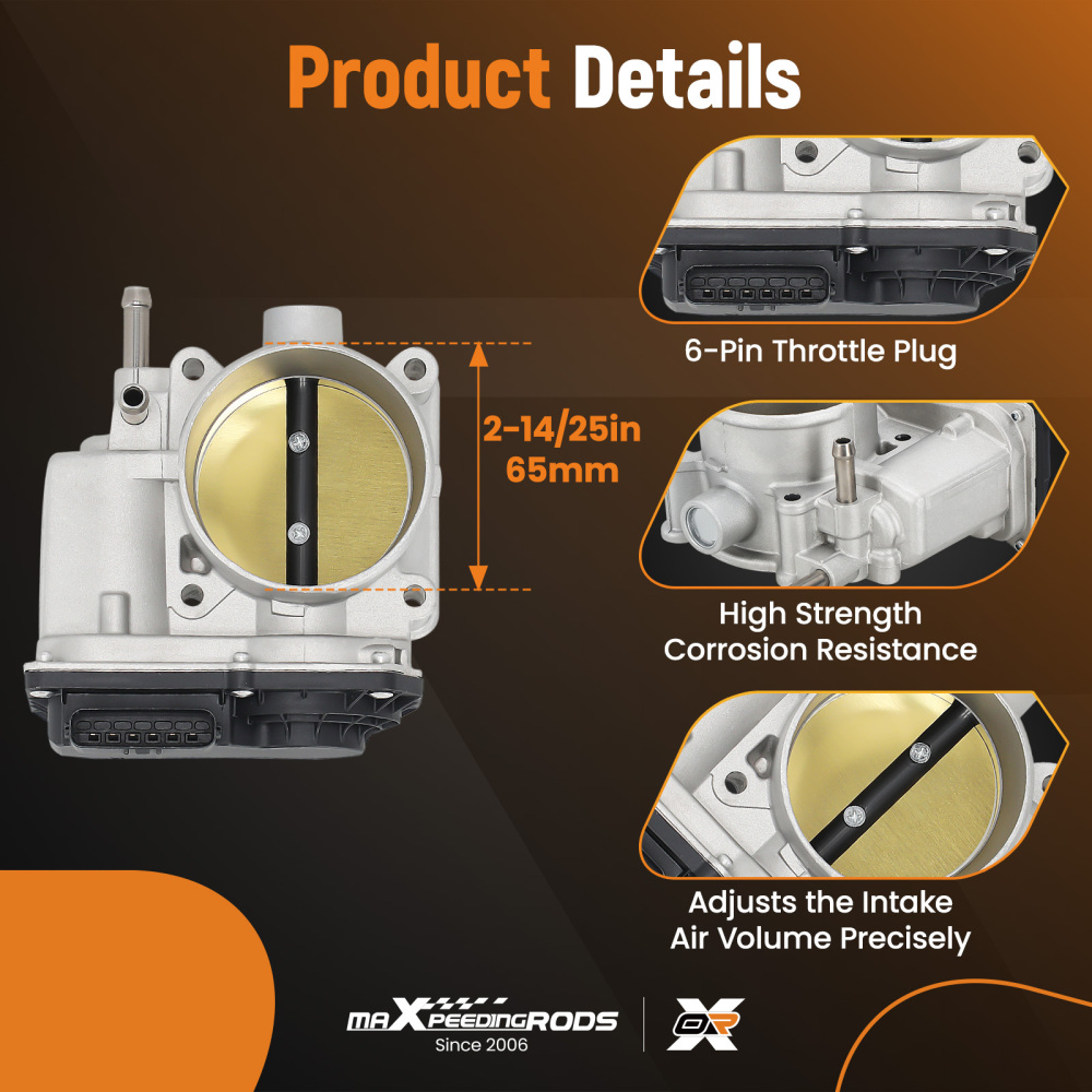 Throttle Body compatible for Toyota Tacoma Tundra 4Runner FJ Cruiser 4.0L 06-15 22030-31010