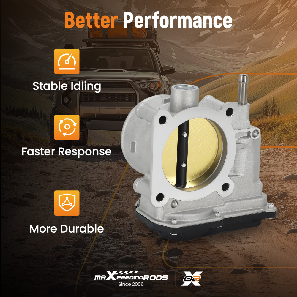 Throttle Body compatible for Toyota Tacoma Tundra 4Runner FJ Cruiser 4.0L 06-15 22030-31010