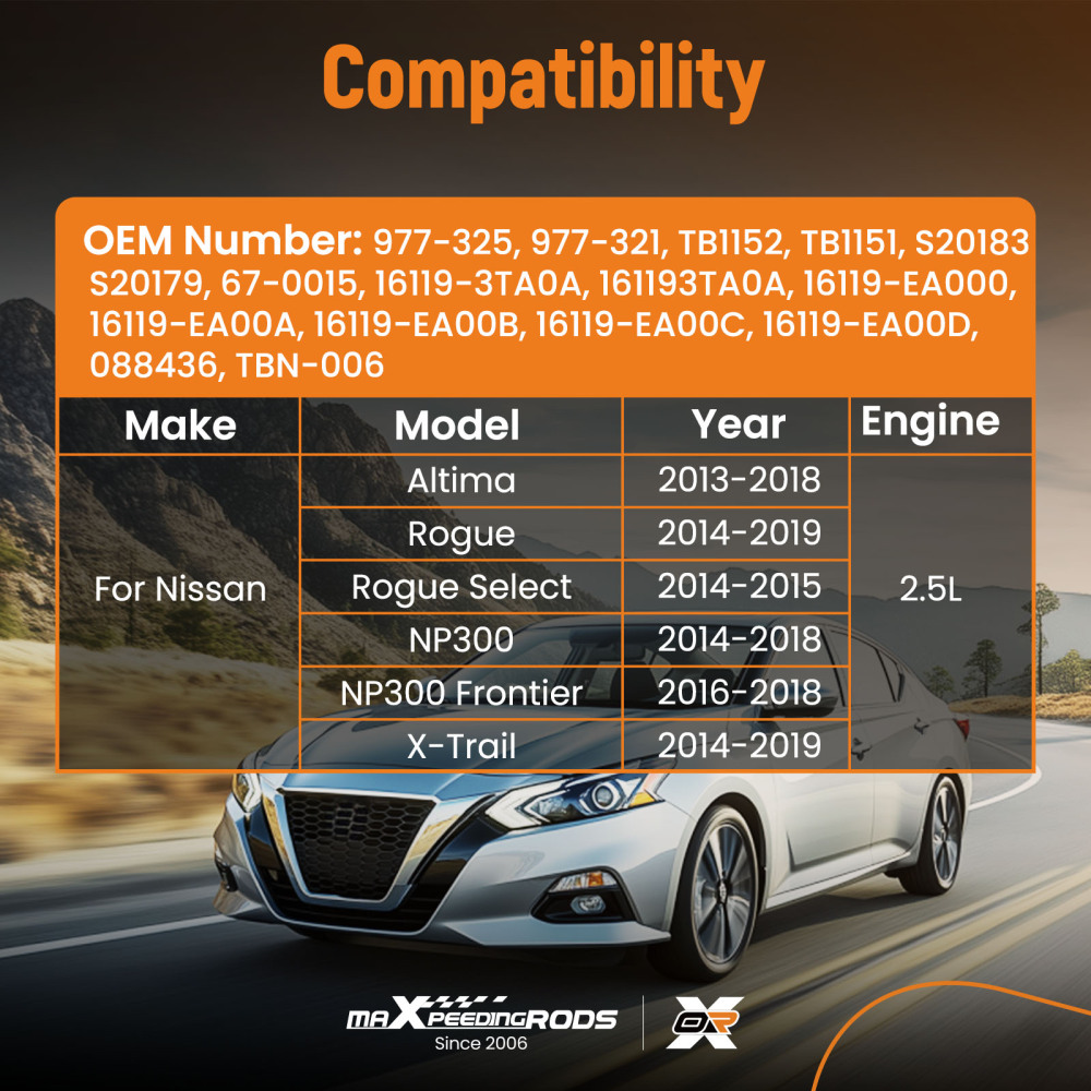 Throttle Body compatible for Nissan Altima Rogue NP300 X-Trail 2.5L 2013-2019 161193TA0A