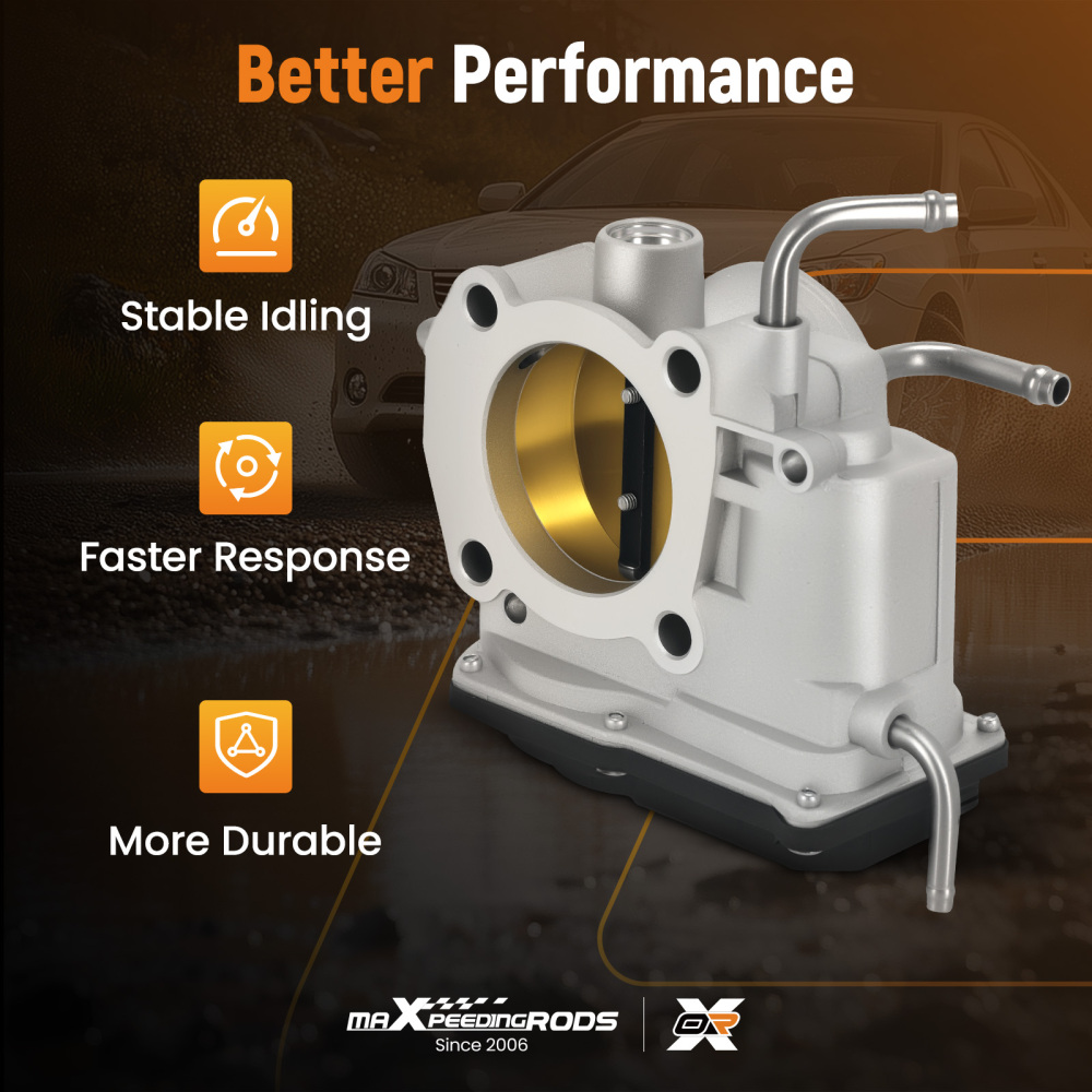 Throttle Body compatible for Toyota Camry Solara 2.4L 2004-2006 compatible for Rav4 Scion tC 22030-28040