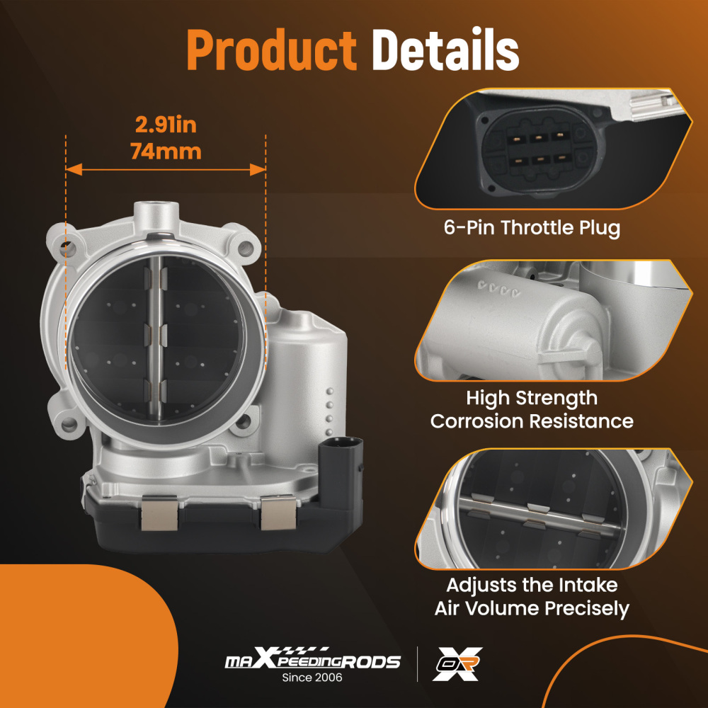 Throttle Body compatible for Audi Q7 compatible for Volkswagen Atlas Passat Touareg CC 3.6L 03H133062