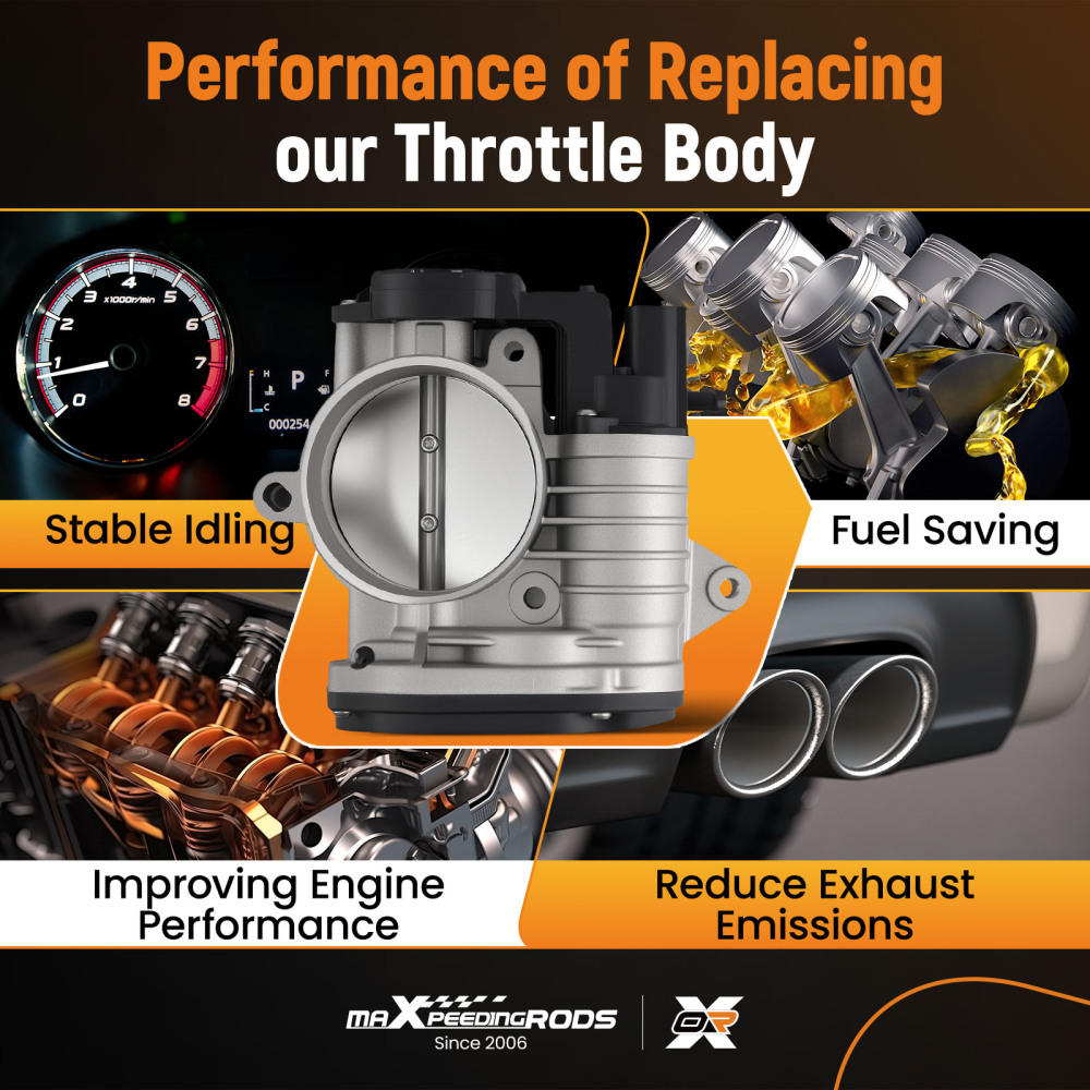 Throttle Body compatible for Hyundai Azera 3.3 3.8L 2007-2011 Sonata compatible for Kia Sedona 35100-3C200