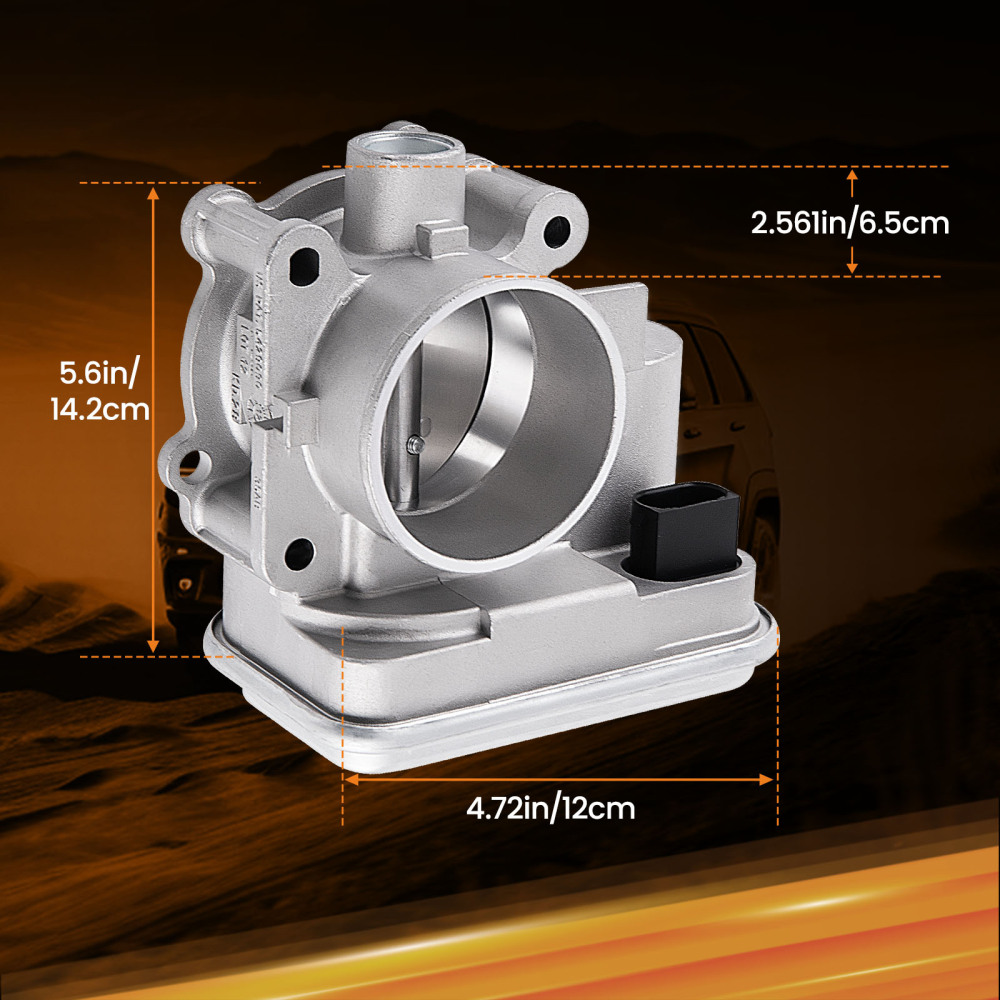 For 04891735AC compatible for Jeep Compass Patriot Caliber compatible for Patriot 1.8L 2.0L Throttle Body
