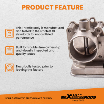 Compatible for Dodge Jeep Throttle Body 07-16 compatible for Chrysler 1.8L 2.0L 2.4L Caliber 04891735AC