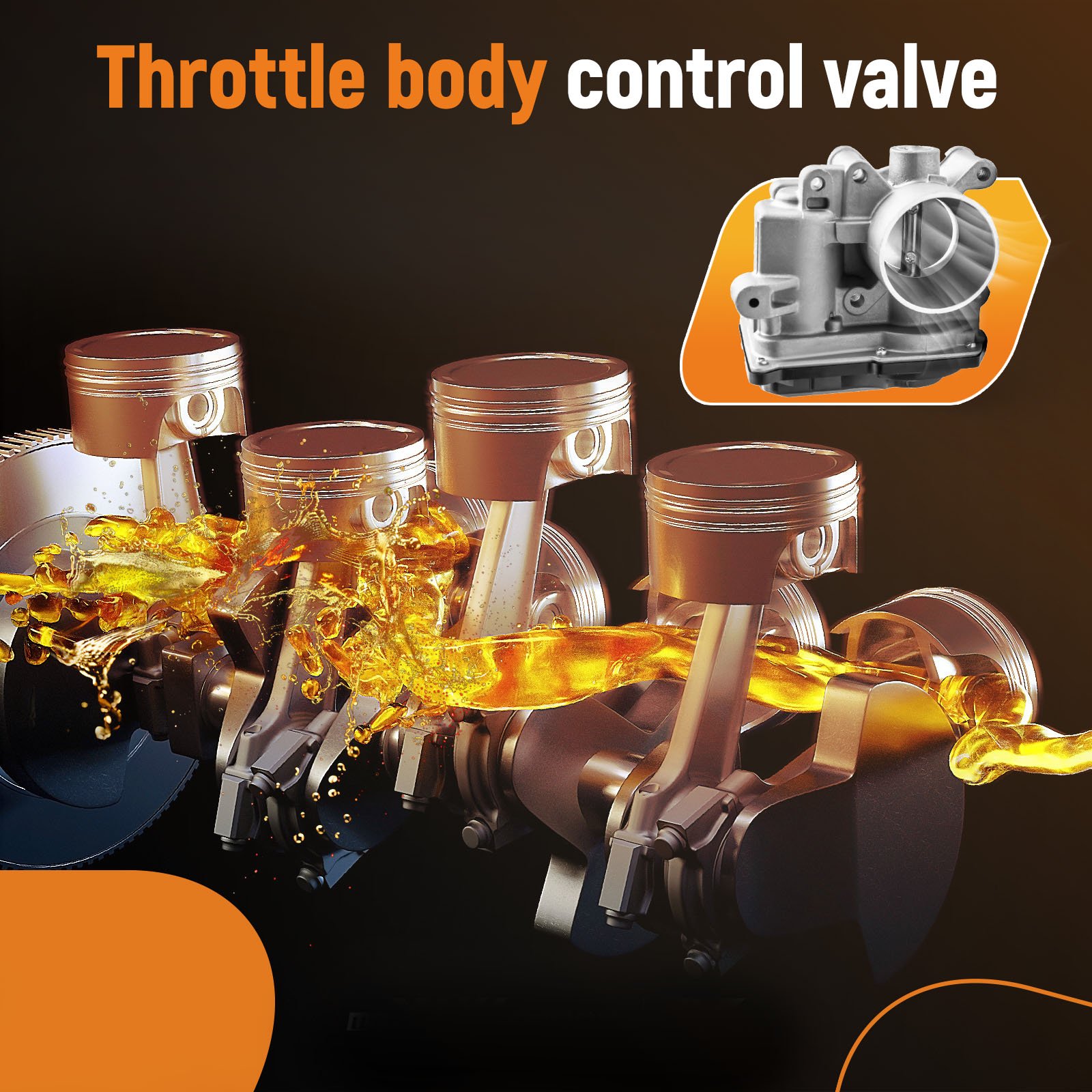 Throttle Body compatible for Renault Clio Twingo compatible for