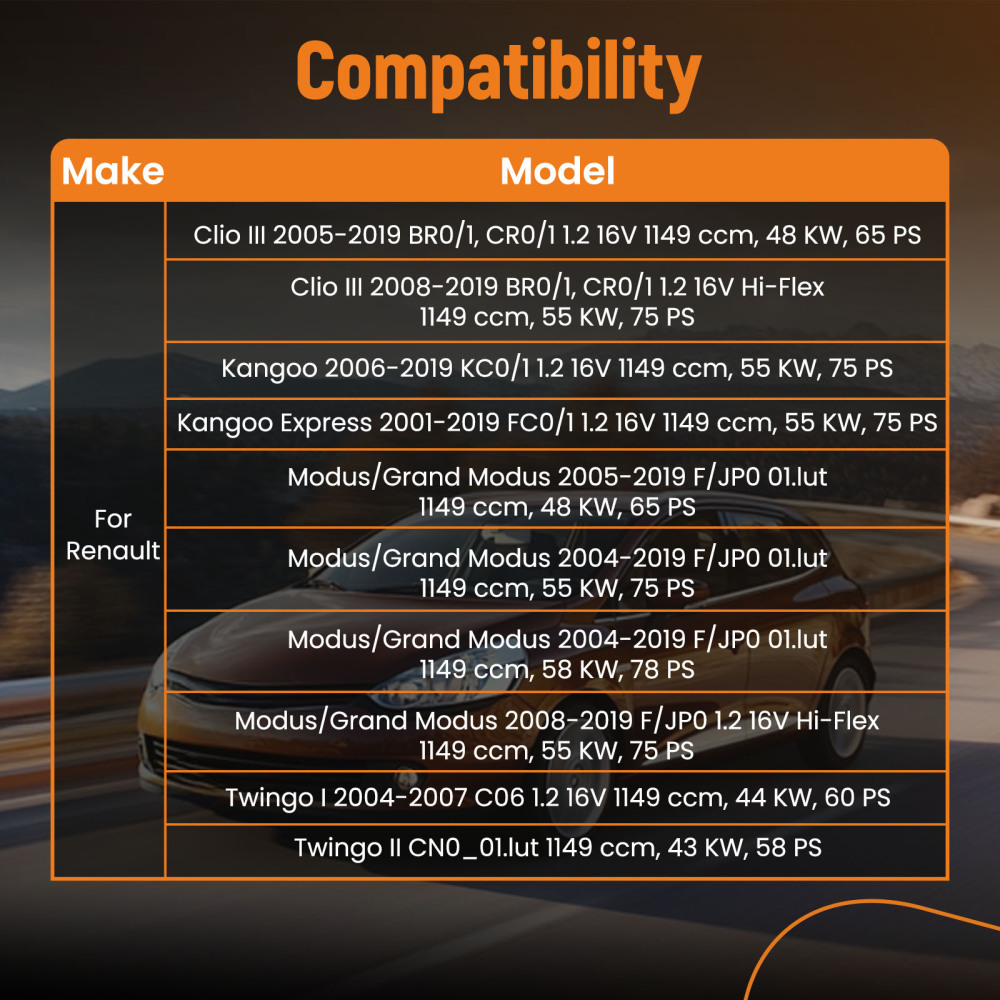 CORPO FARFALLATO compatibile per RENAULT CLIO II III 161202859R 703703000 8200568712 88088