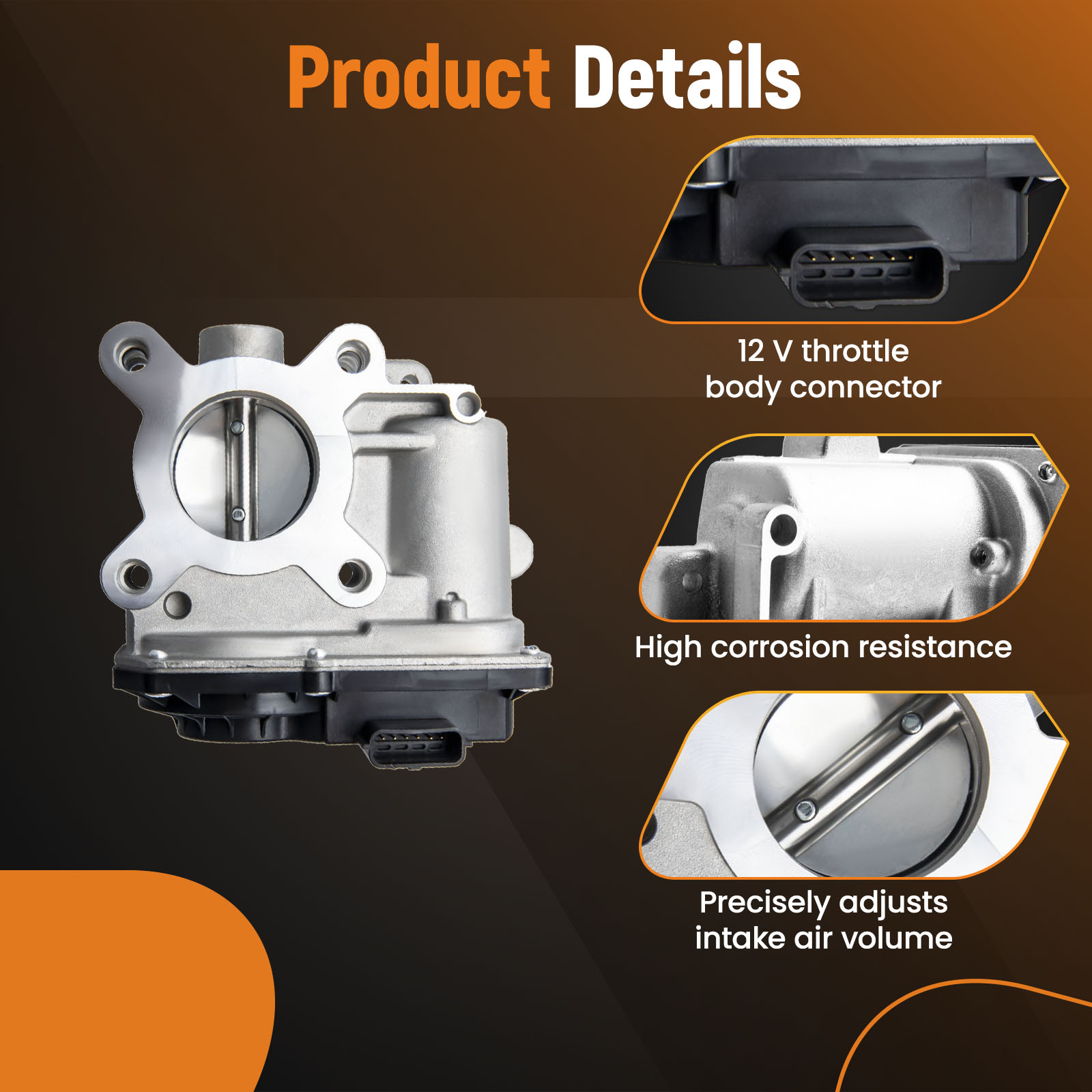 Throttle Body compatible for Renault Clio Twingo compatible for