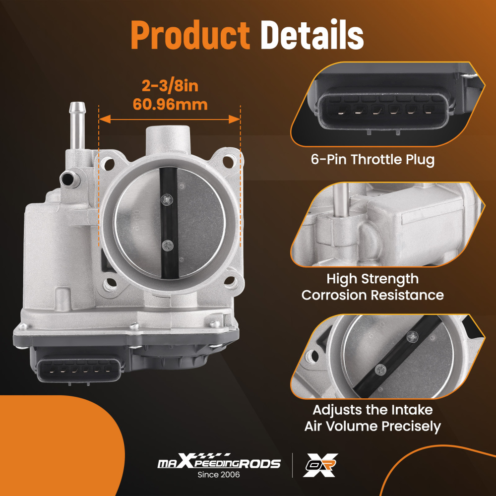 Throttle Body compatible for Nissan For Sentra 1.8L 2.0L 2007 2008 2009 2010 2011 2012-2019