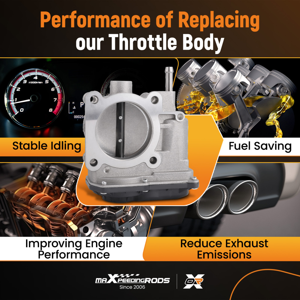 Throttle Body compatible for Nissan For Sentra 1.8L 2.0L 2007 2008 2009 2010 2011 2012-2019