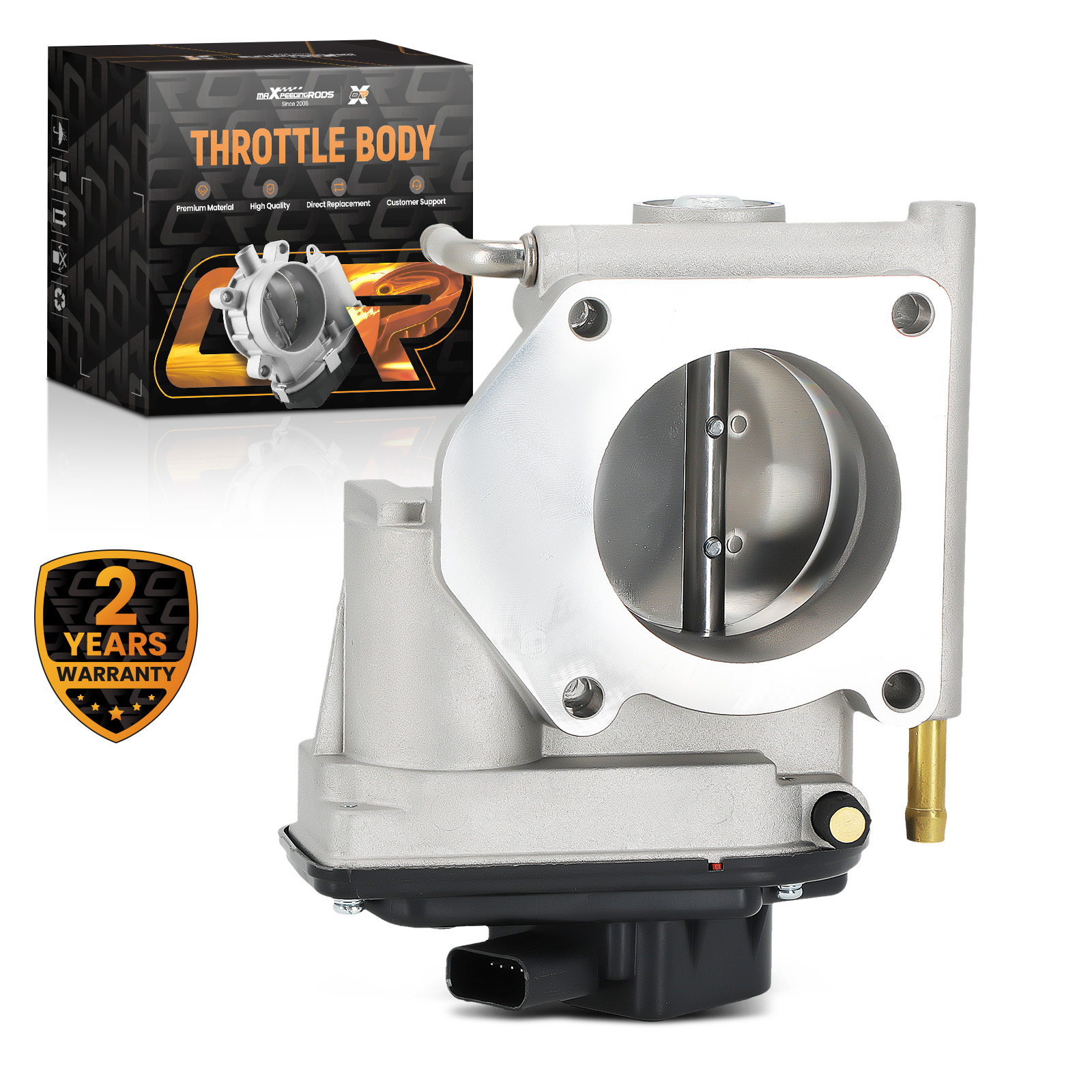 Throttle Body compatible for Mazda 6 V6 3.0L w/ TPS Sensor 2003