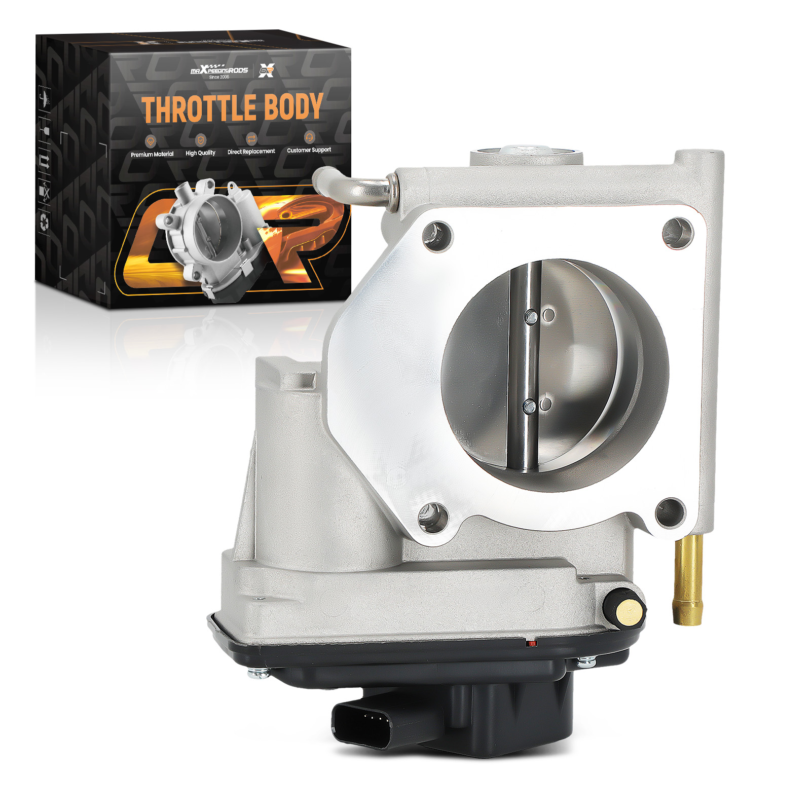 Throttle Body compatible for Mazda 6 V6 3.0L w/ TPS Sensor 2003