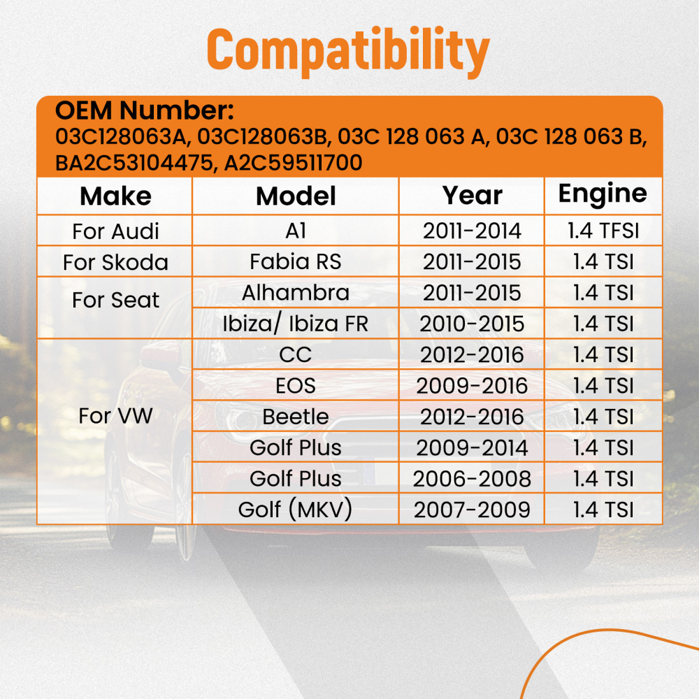 Throttle Body compatible for Audi A1 compatible for Volkswagen Tiguan Jetta compatible for Skoda Fabia 1.4L 03C128063A