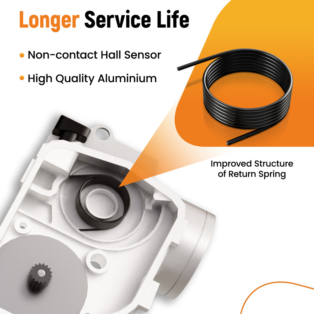 Throttle Body compatible for Audi A1 compatible for Volkswagen Tiguan Jetta compatible for Skoda Fabia 1.4L 03C128063A