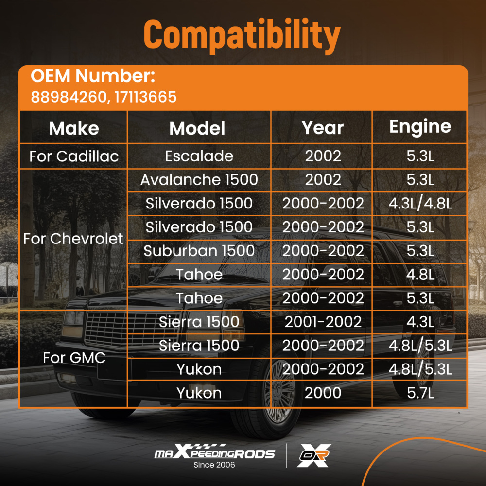 Throttle Body compatible for Cadillac Escalade Chevrolet Avalanche 1500 2002 5.3L 88984260