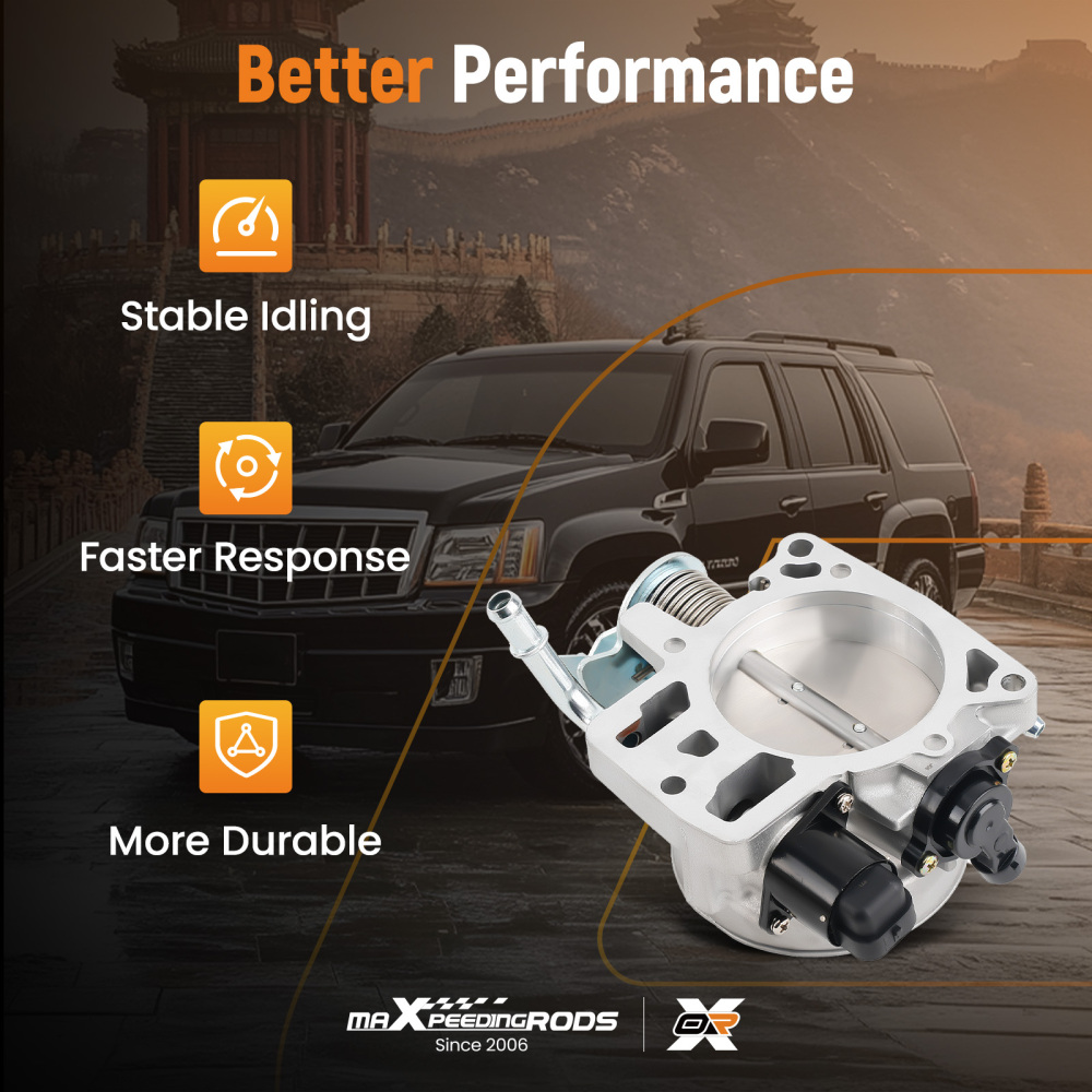 Throttle Body compatible for Cadillac Escalade Chevrolet Avalanche 1500 2002 5.3L 88984260