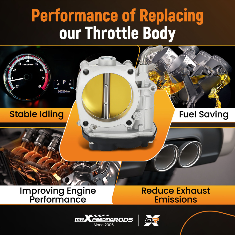 Throttle Body compatible for Nissan Maxima 3.5L V6 2009 2010 2011-2014 16119-9N00A S20061