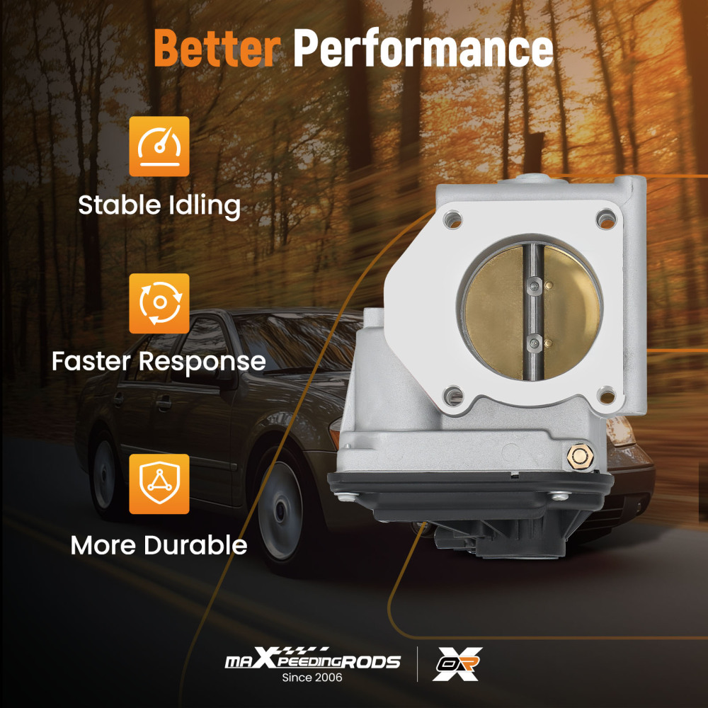 Throttle Body compatible for Ford Five Hundred Freestyle compatible for Mercury Montego 2005-2007 3.0L