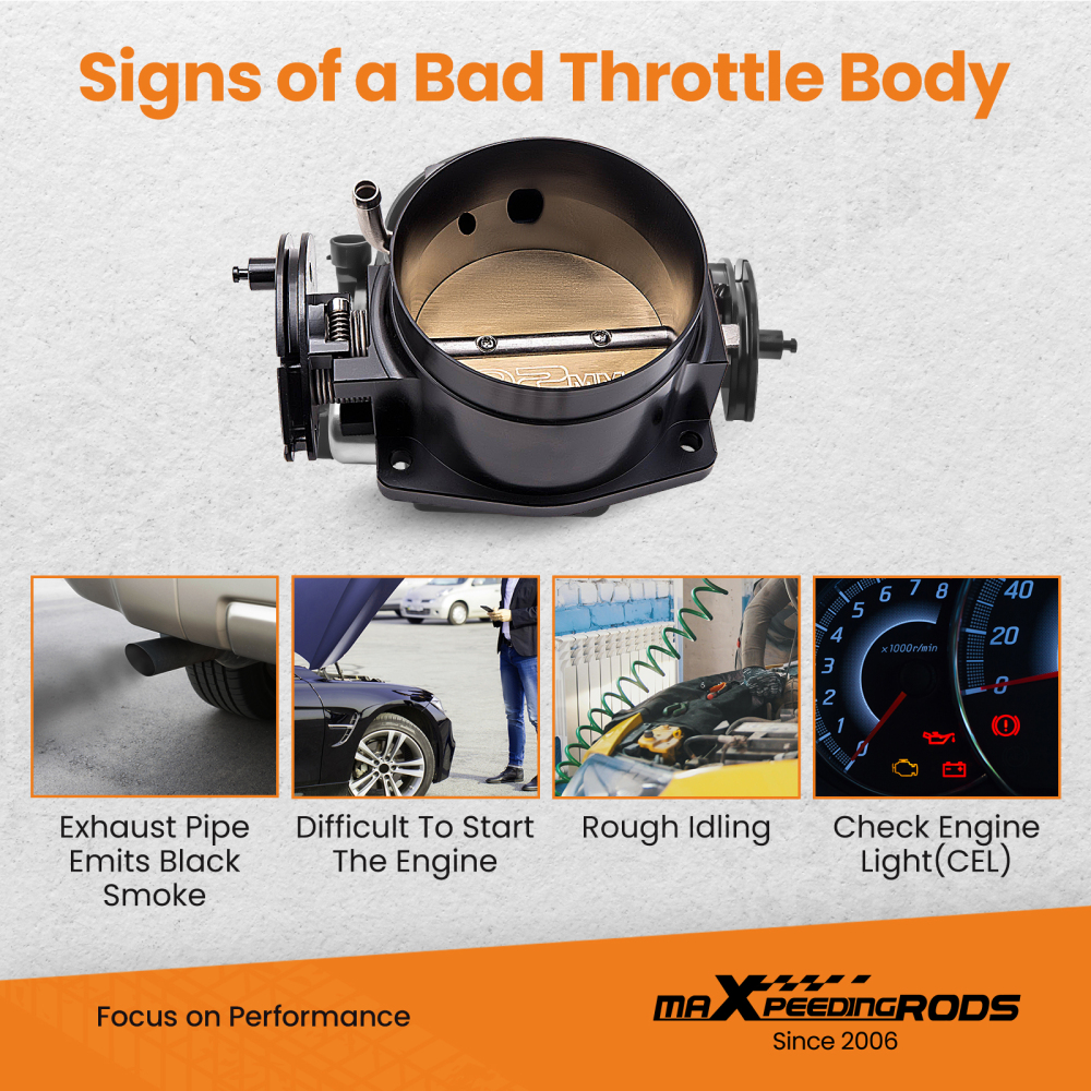 92mm Throttle Body Assembly compatible for GMC Gen III Ls1 Ls2 Ls6 Ls3 Ls Ls7 Sx Ls4