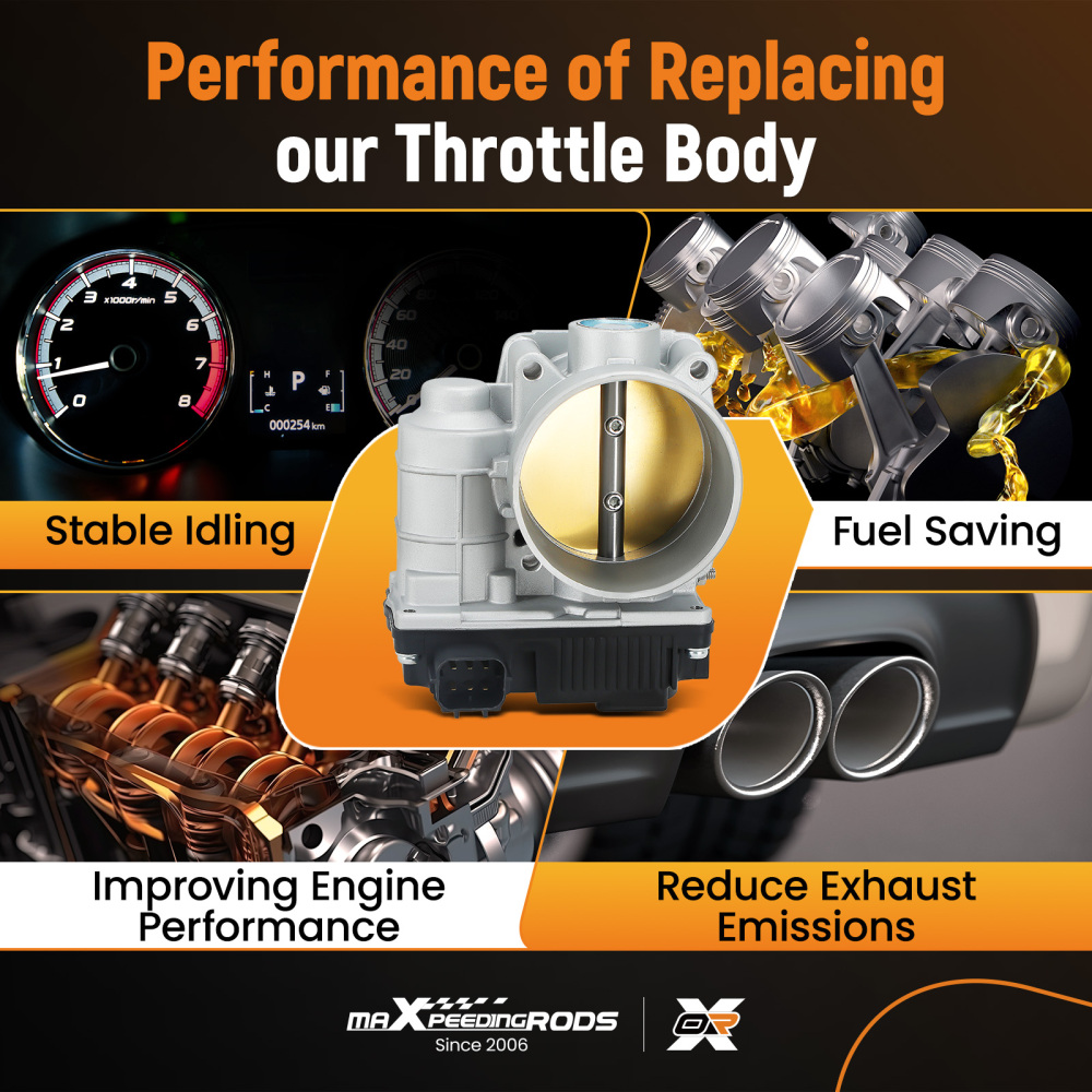 Throttle Body compatible for Nissan Murano 350Z compatible for Infiniti FX35 V6 3.5L 2003-2008 16119-8J103