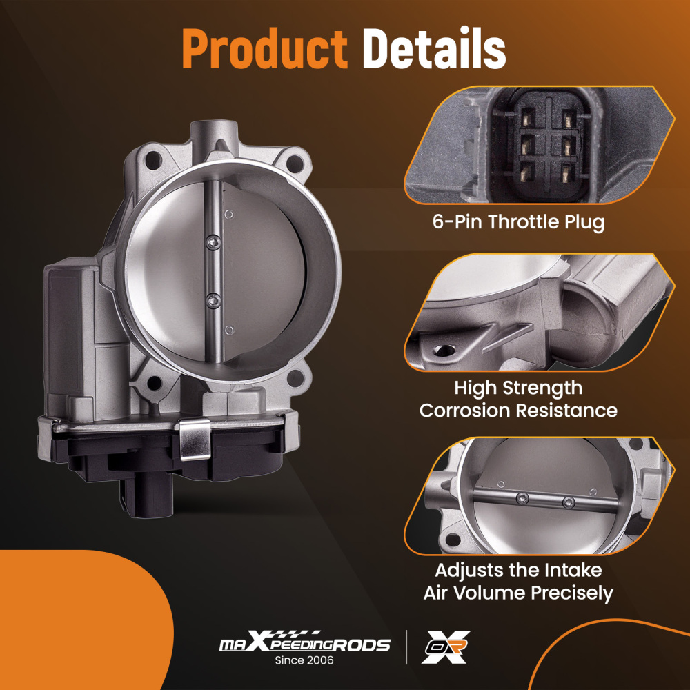 Throttle Body compatible for Escalade Express compatible for Silverado Sierra Tahoe Envoy compatible for Yukon 3.5L 3.9L
