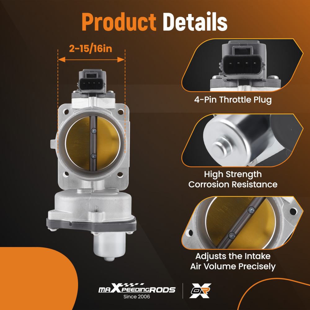 9W7Z9E926A Throttle Body compatible for Ford Crown Victoria E150 E250 E350 compatible for Explorer V6 4.0