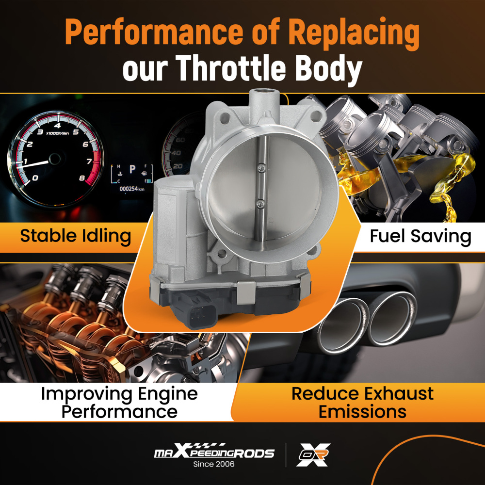 Throttle Body compatible for Buick Lucerne compatible for Cadillac DTS V8 4.6L 2006-2011 compatible for SRX STS 12615495