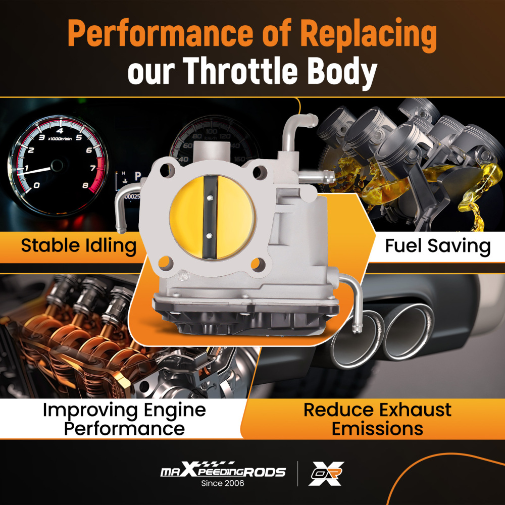 Electronic Throttle Body Assembly compatible for Toyota Camry Corolla  Matrix  2.4L S20097