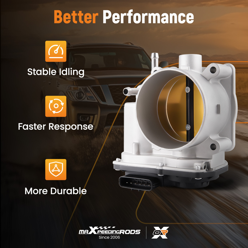 Throttle Body compatible for Infiniti QX56 04-10 compatible for Nissan Armada/Frontier/Xterra 05-17