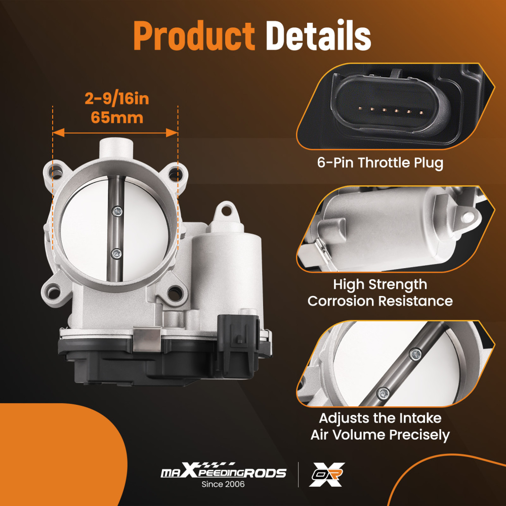 Throttle Body compatible for Chrysler 200 2.4L compatible for Dodge Dart2.0L / 2.4L 2013-2017 67-7014