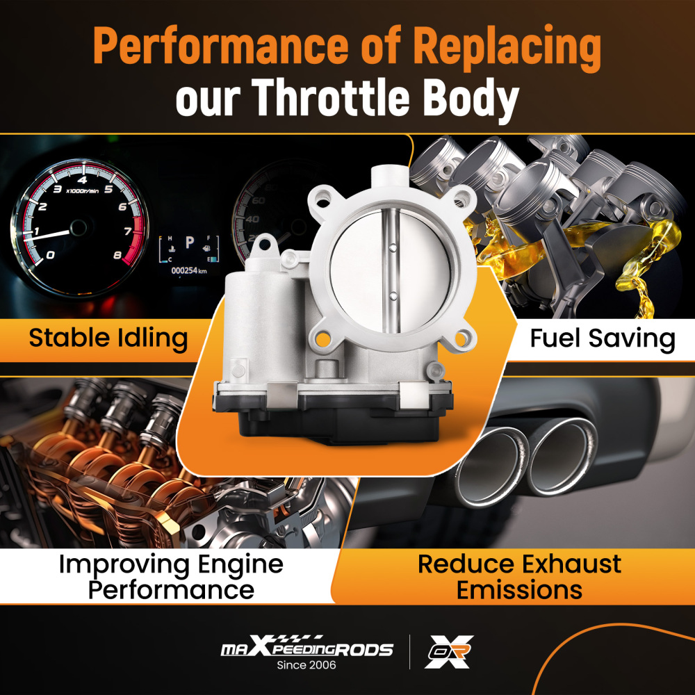 Throttle Body compatible for Chrysler 200 2.4L compatible for Dodge Dart2.0L / 2.4L 2013-2017 67-7014