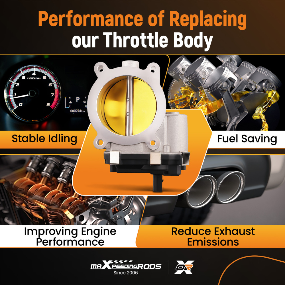 Throttle Body compatible for Chevrolet Silverado 1500 2014 2015 2016 2017 2018-2020 S20223