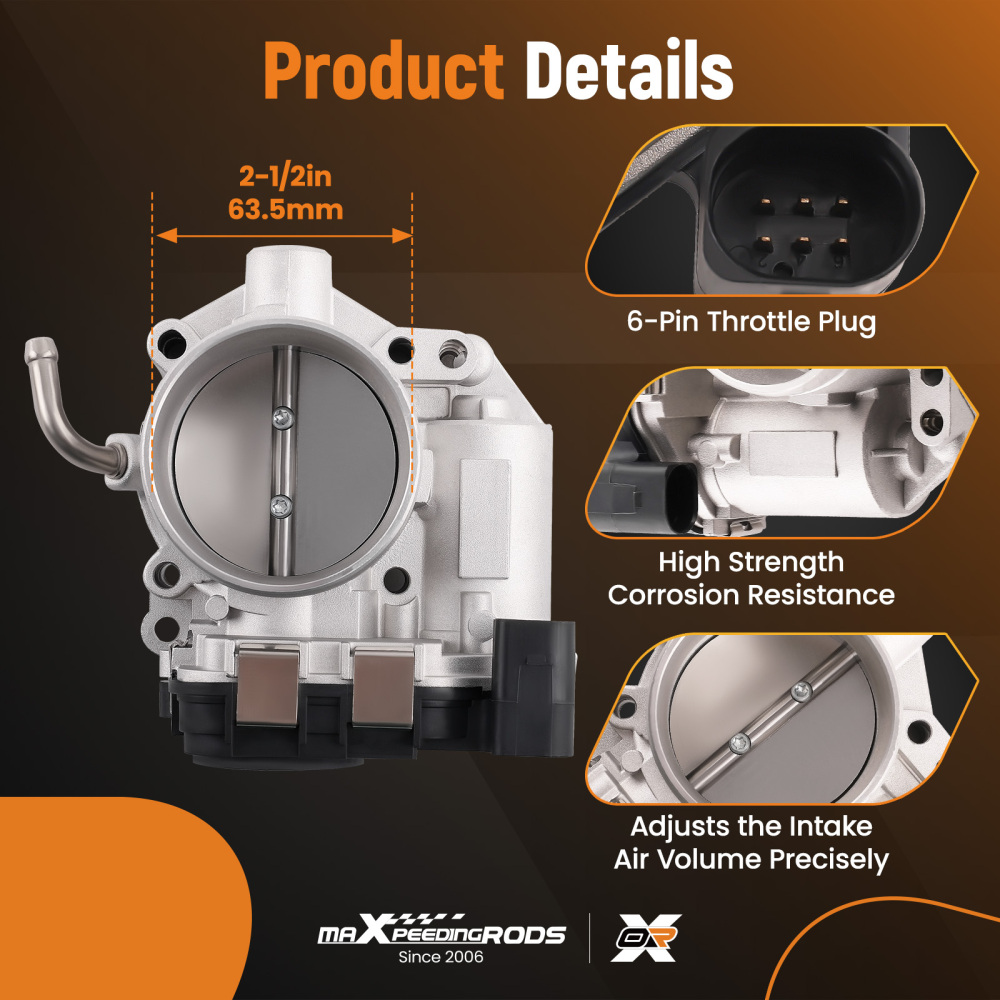 Electronic Throttle Body compatible for VW Golf Mk6/JettaPassat/Beetle/Rabbit Mk5 07-15