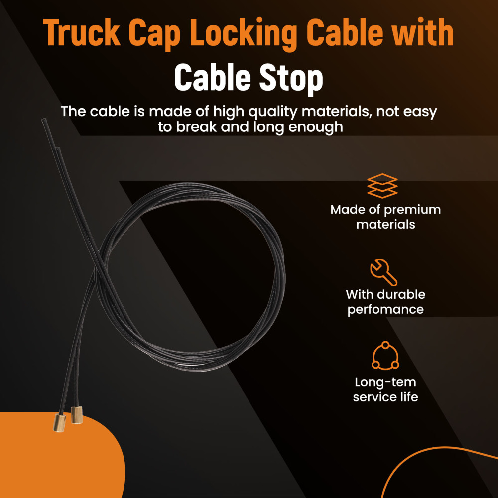 Twist Handle SetLatches 113436 For Leer Truck Cap 100XQ 100XL 100XR Tonneau 700