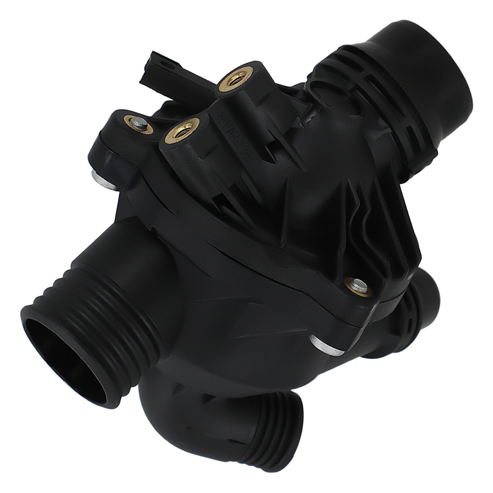 Engine Coolant Thermostat Housing compatible for BMW 1/3/5/7 Series X1 X3 X4 3.0L 2007-2016