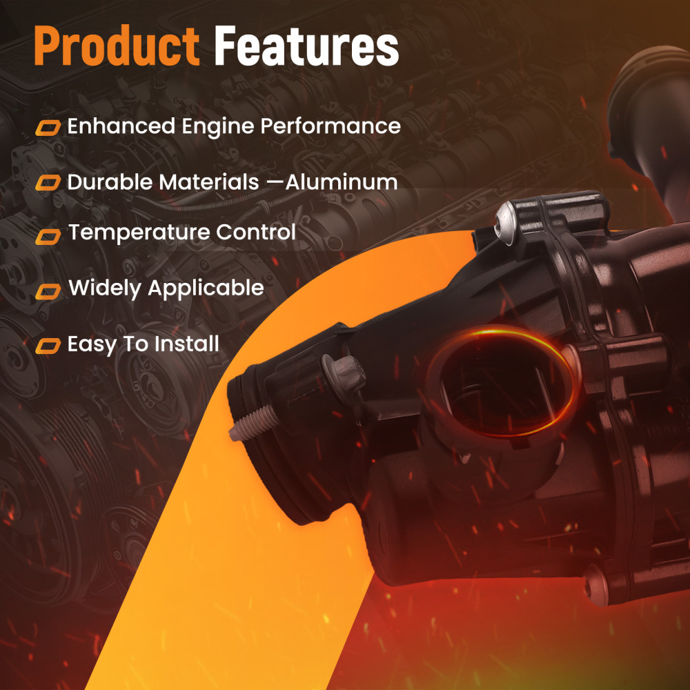 Termostato Motore compatibile per Mercedes-Benz Metris 2016-2019 A2742000615 Metallo