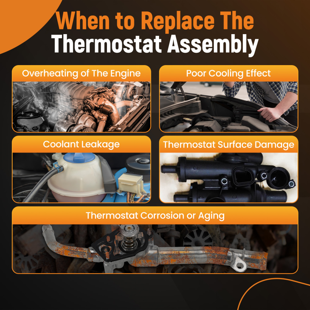Termostato Motore compatibile per Mercedes-Benz Metris 2016-2019 A2742000615 Metallo