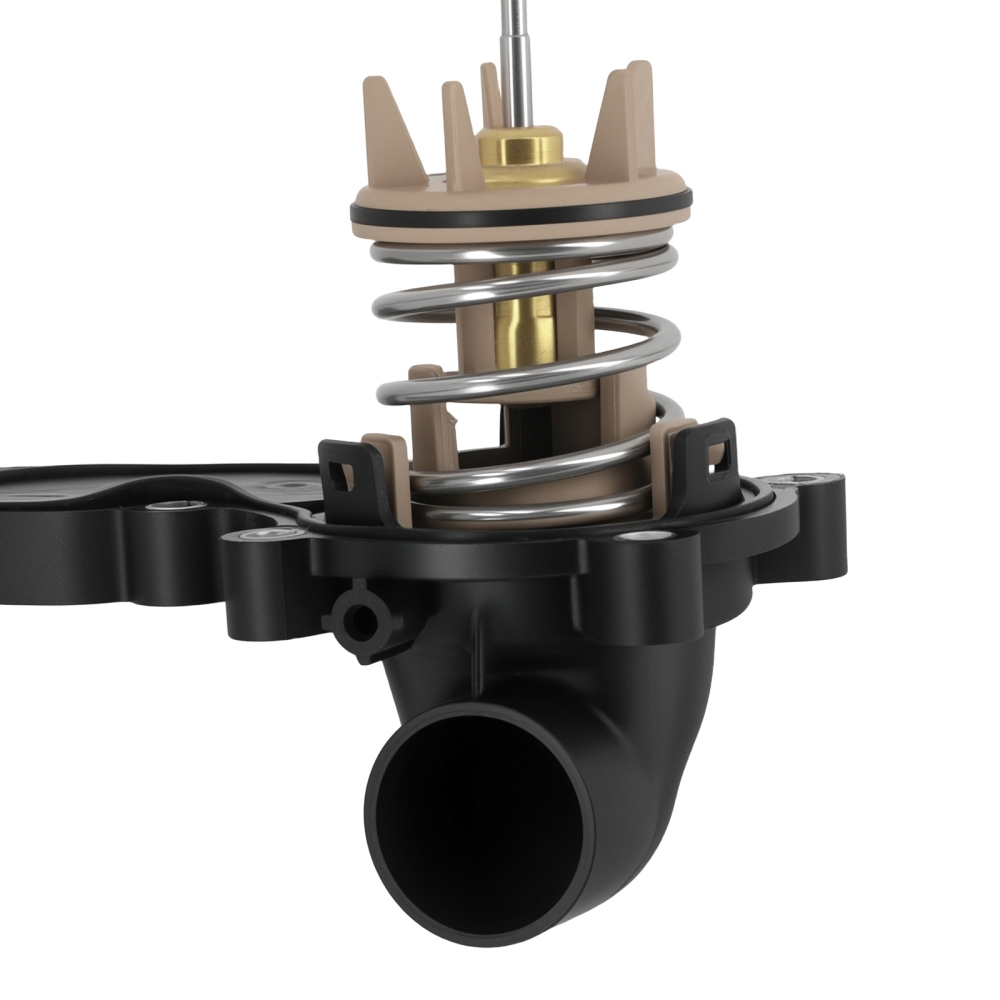 Engine Thermostat compatible for Audi A4 A5 A6 A7 Q5 Q7 compatible for VW Touareg V6 3.0L 06E121111AL