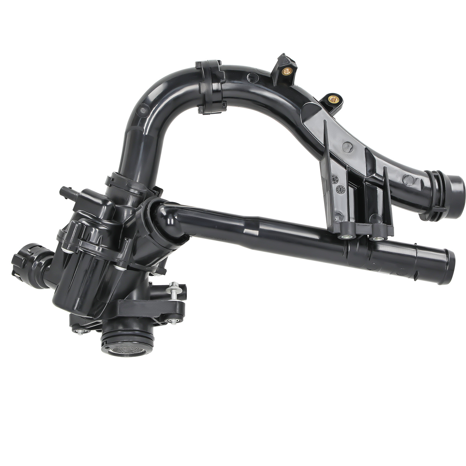 Engine Coolant Thermostat 2742003100 compatible for Mercedes-Benz E300 C350e 2015-2019