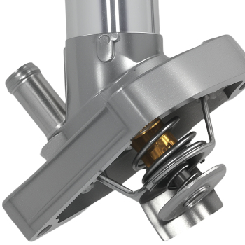Thermostat Assembly compatible for Infiniti FX35 3.5L 2003-2008 2120031U1B Silver